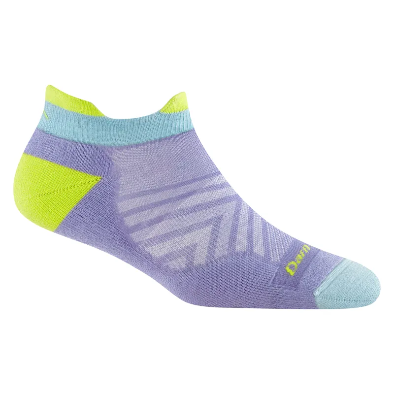 Darn Tough Womens Run No Show Tab Ultra-Light Cushion Lavender