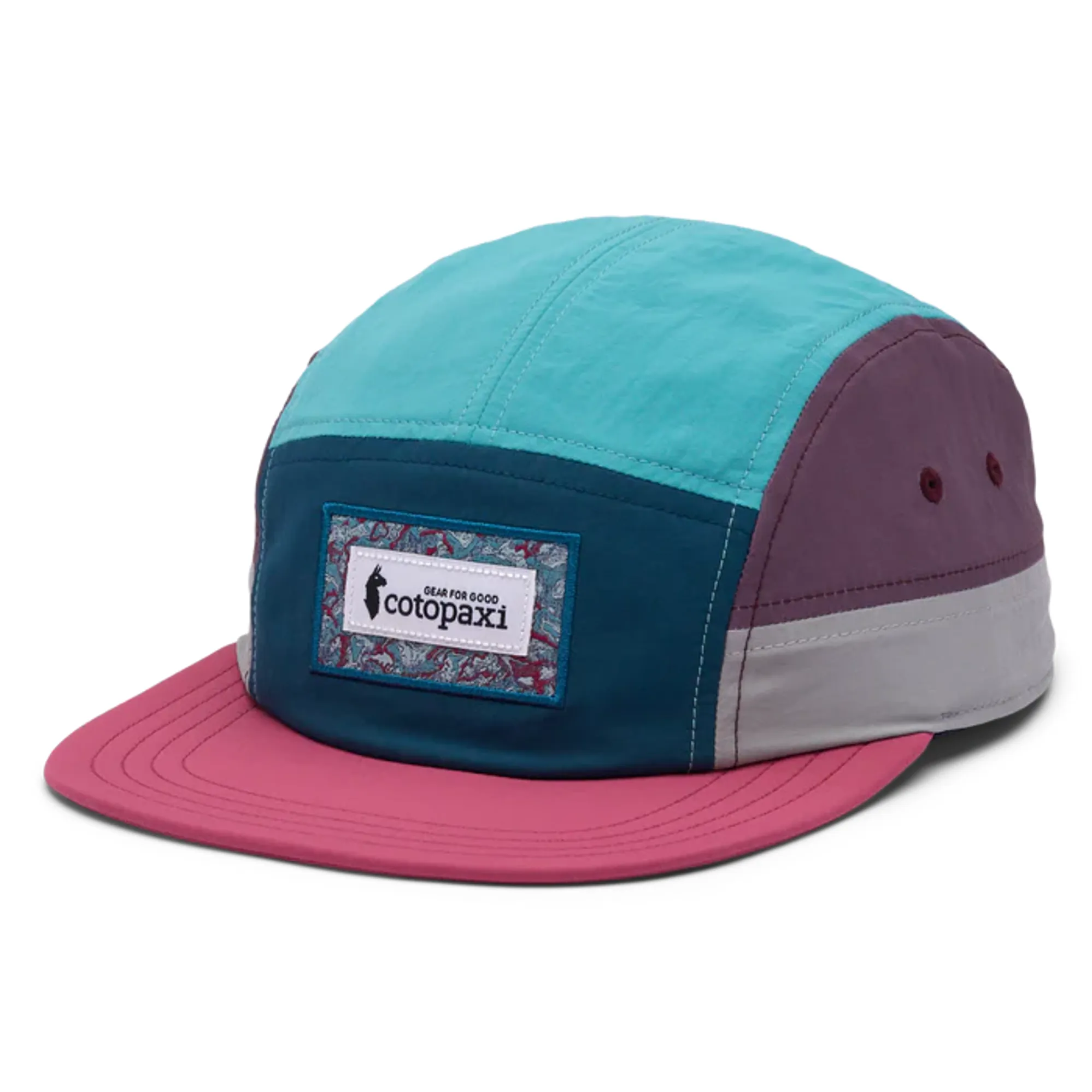 Cotopaxi Altitude Tech Five Panel Hat Abyss Sangria