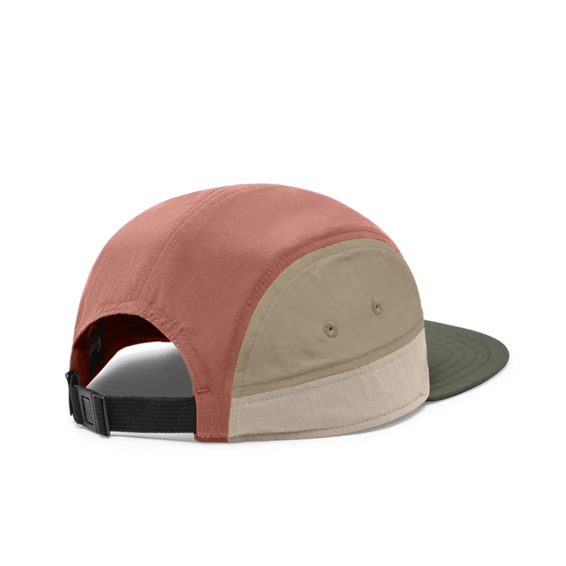 Cotopaxi Tech Five-Panel Hat Faded Brick Fatigue-1
