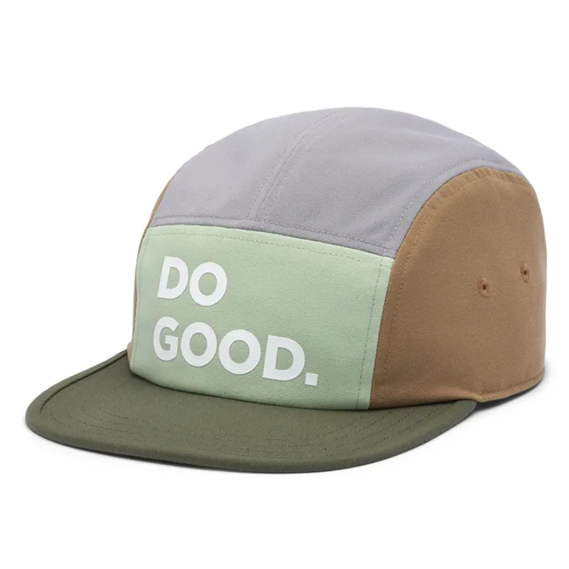 Cotopaxi Do Good Five-Panel Hat Green Tea Fatigue
