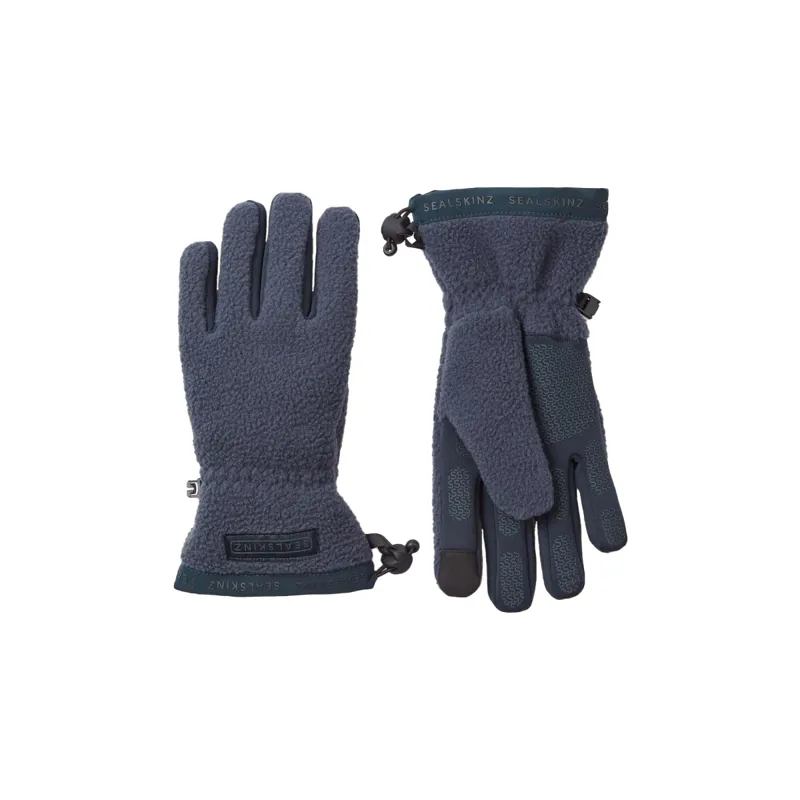 Sealskinz Hoveton Waterproof Sherpa Fleece Glove Navy Blue