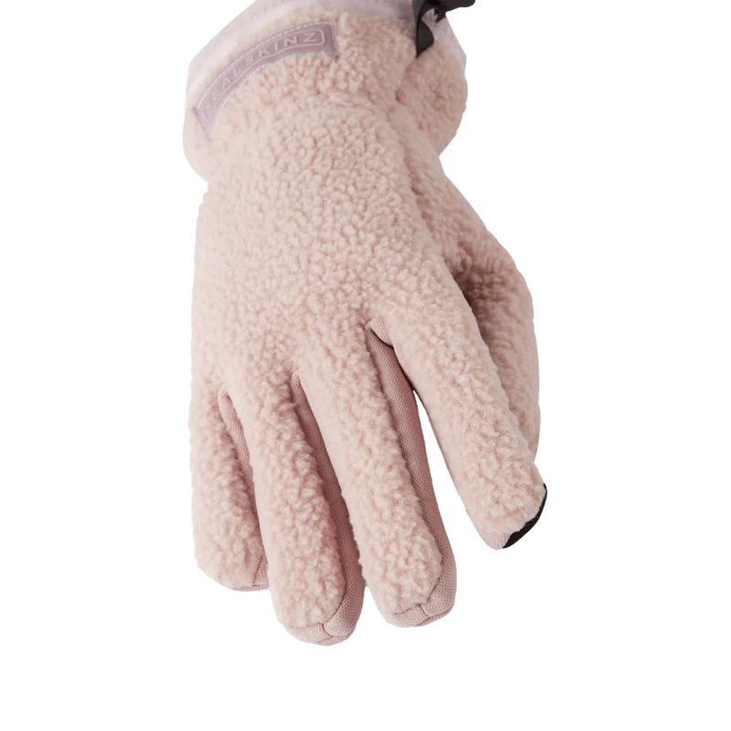 Sealskinz Hoveton Waterproof Sherpa Fleece Glove Pink-2