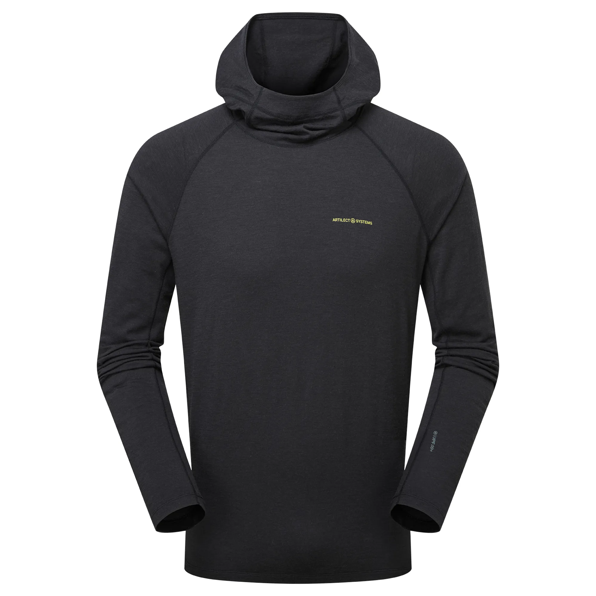 Hooded Cardigan Long Black Hoodie Men LONGLINE HOODED CARDIGAN GATE