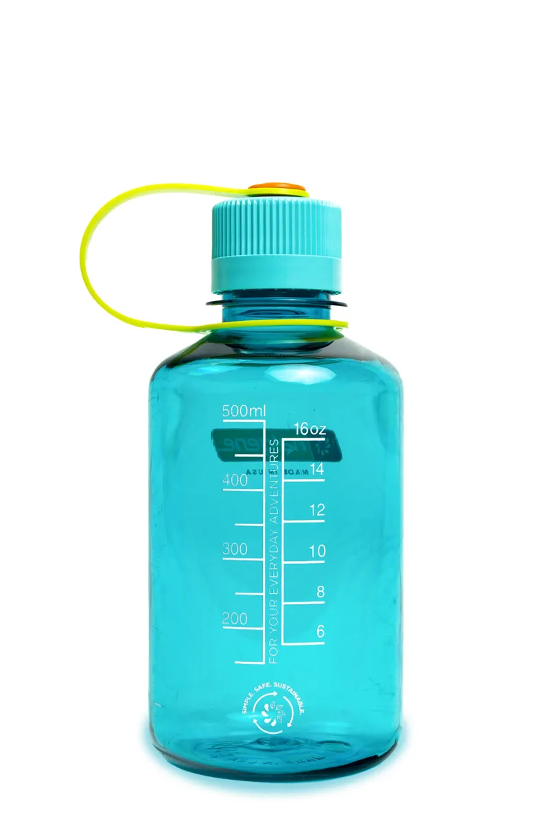 Nalgene Narrow Mouth 500ml Tritan Sustain Bottle Cerulean-1