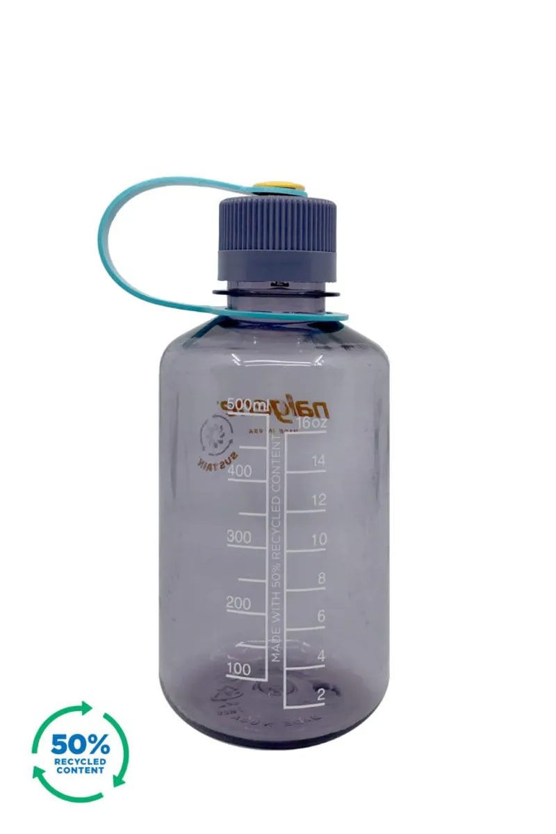 Nalgene Narrow Mouth 500ml Tritan Sustain Bottle Aubergine-2