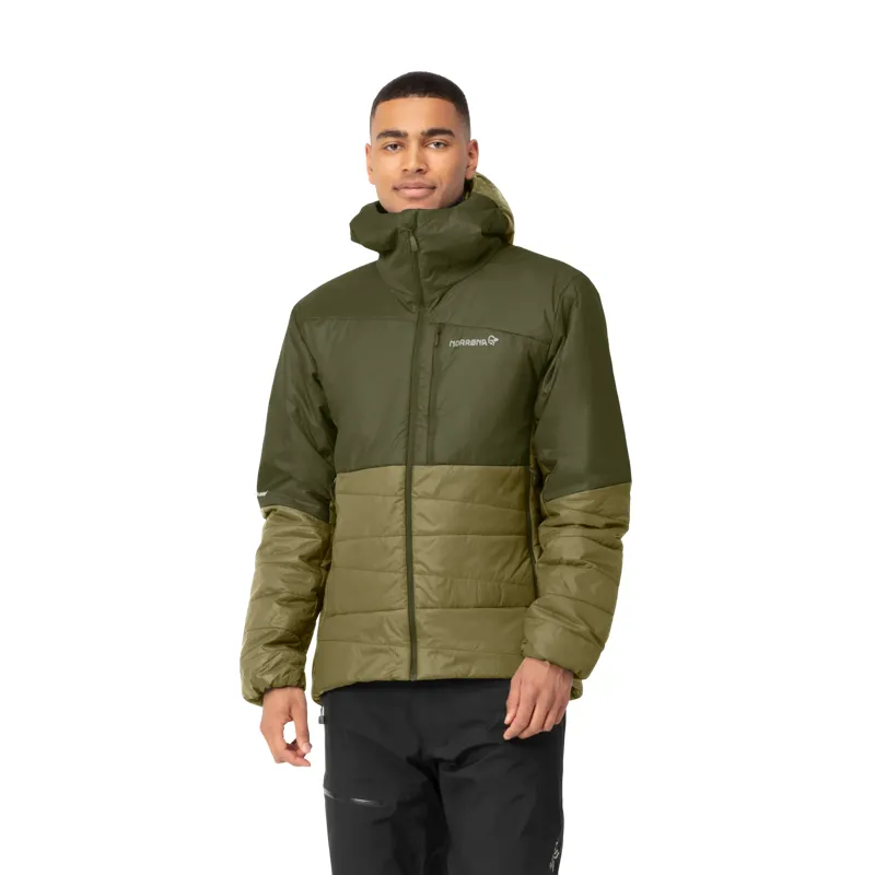 Norrona Men's Falketind Thermo60 Hood Jacket Olive-2