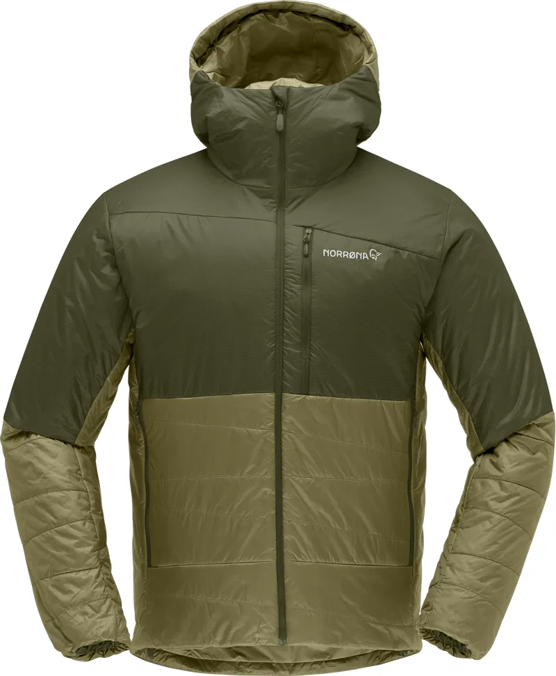 Norrona Men's Falketind Thermo60 Hood Jacket Olive