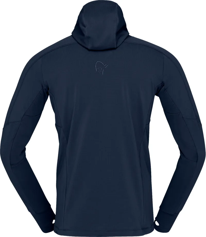Norrona Men's Falketind Power Grid Hood Jacket Indigo-1