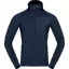 Norrona Men's Falketind Power Grid Hood Jacket Indigo