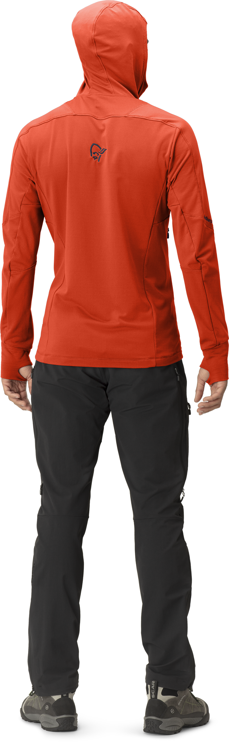 Norrona Men's Falketind Power Grid Hood Jacket Arednalin-2