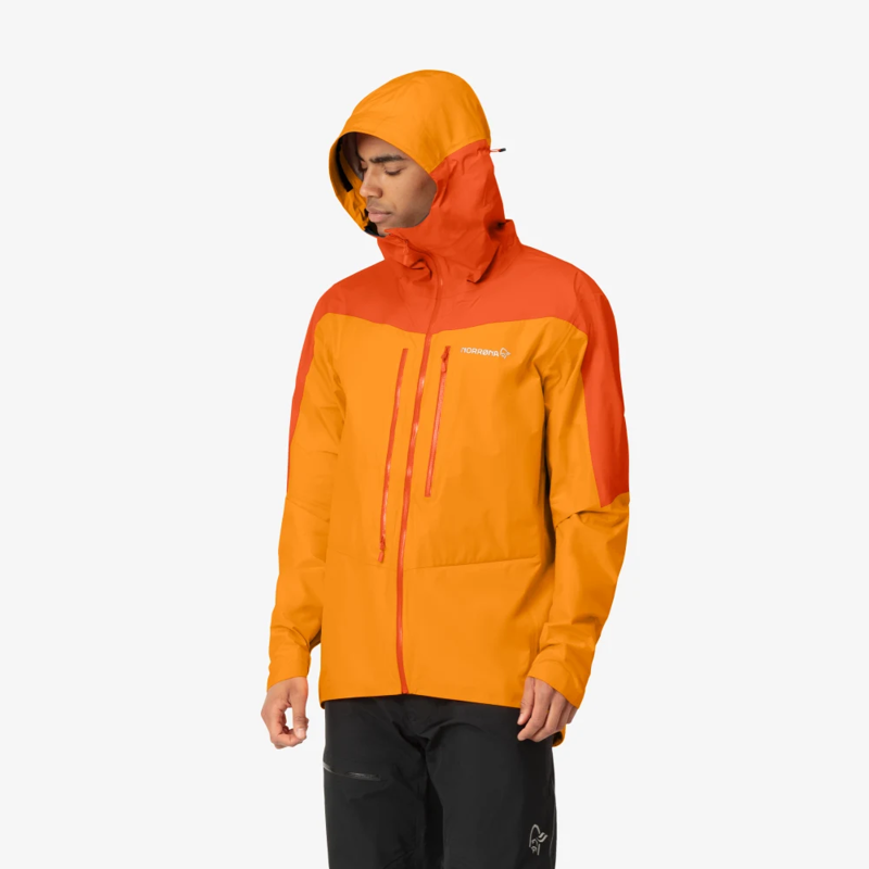 Norrona Men's Falketind GTX Paclite Jacket Arednalin Orange-4