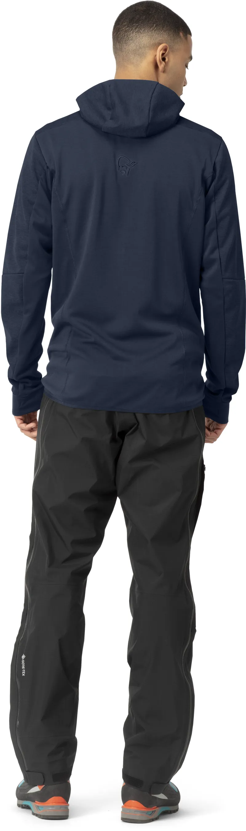 Norrona Men's Falketind Warm2 Octa Hood Jacket Indigo Night-2