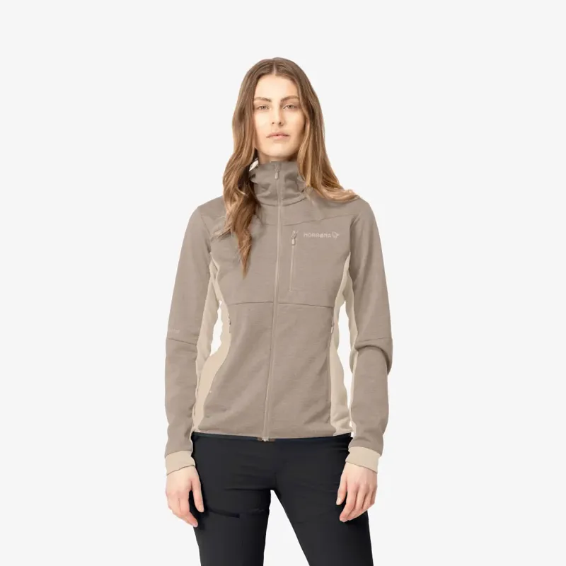 Norrona Women's Falketind Warm2 Octa Hood Jacket Winter Twig-3