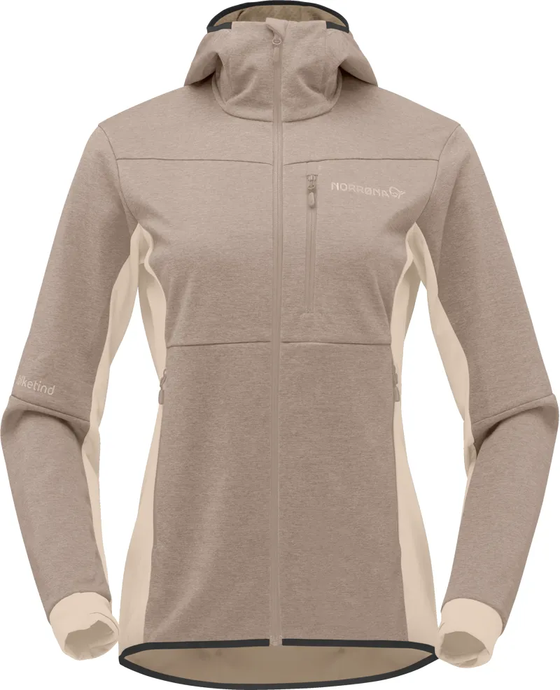 Norrona Women's Falketind Warm2 Octa Hood Jacket Winter Twig