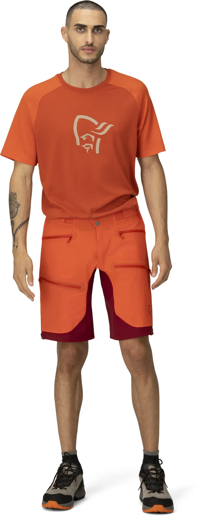 Norrona Men's Falketind Flex1 Tech Shorts Arednalin-3