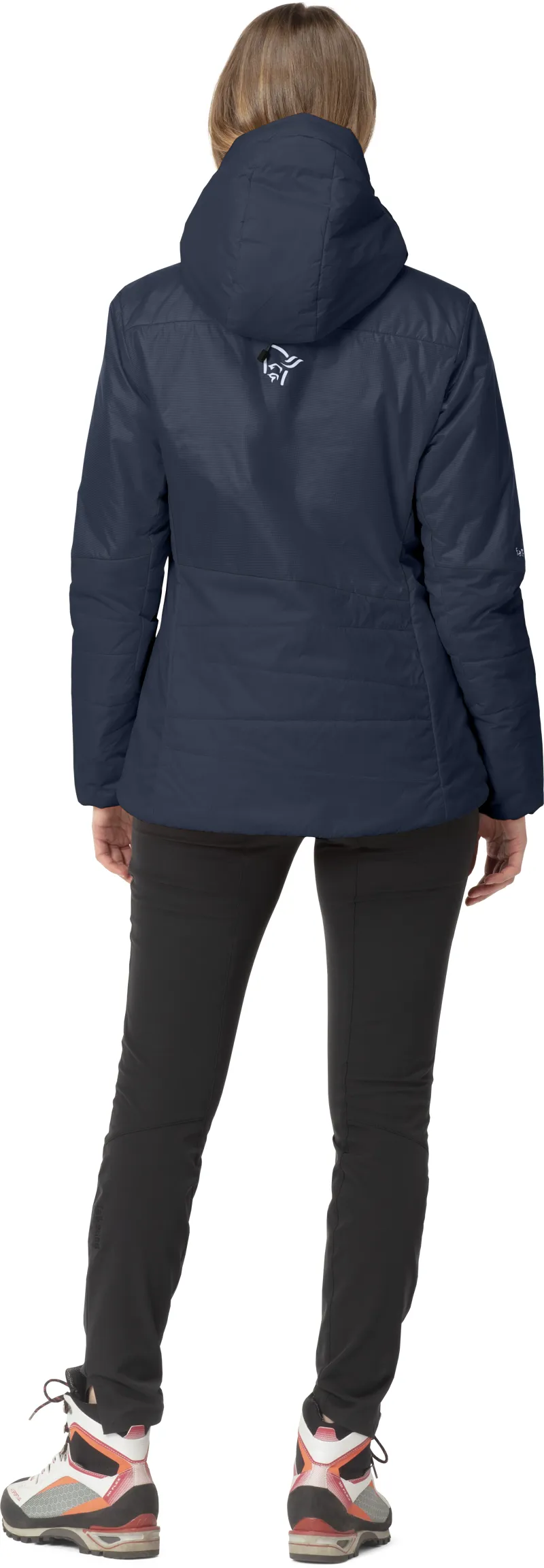 Norrona Women's Falketind Thermo60 Hood Jacket Indigo Night -2