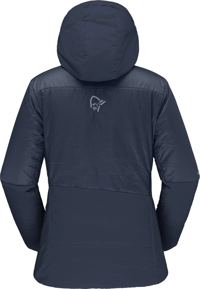 Norrona Women's Falketind Thermo60 Hood Jacket Indigo Night -3