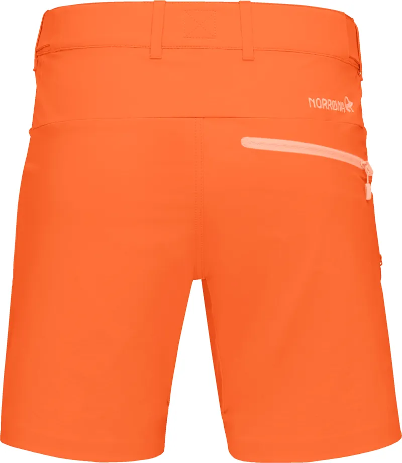 Norrona Women's Falketind Flex1 Shorts Orange-1