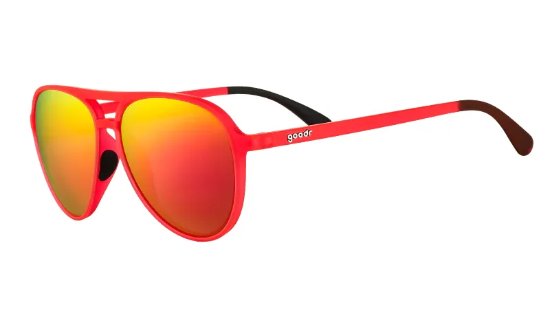 Goodr Mach G Sunglasses Captain Blunts Red-Eye