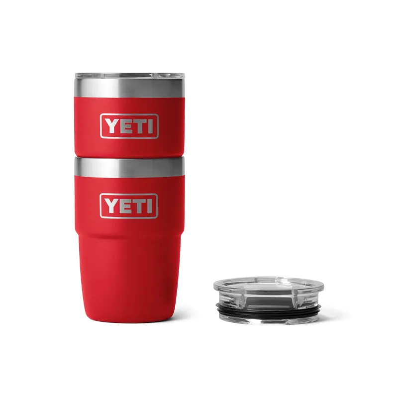 YETI Rambler 8oz Stackable Cup Rescue Red-3