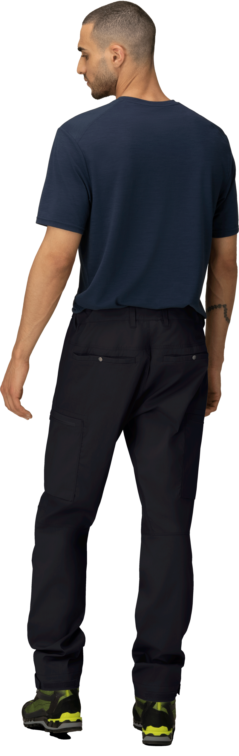 Norrona Men's Femund Light Cotton Pants Navy Blazer-2