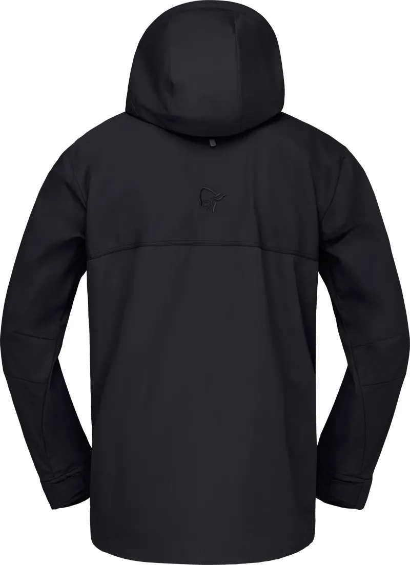 Norrona Men's Femund Cotton Anorak Navy Blazer-1