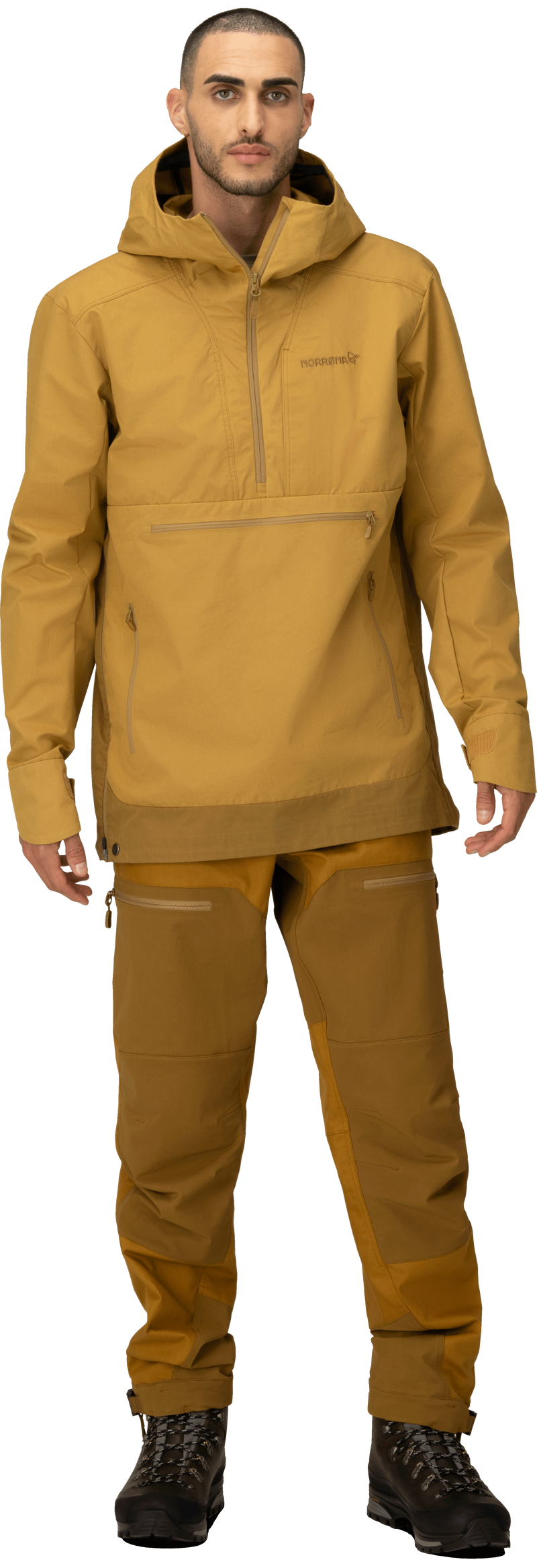 Norrona Men's Femund Cotton Anorak Camelflage-2