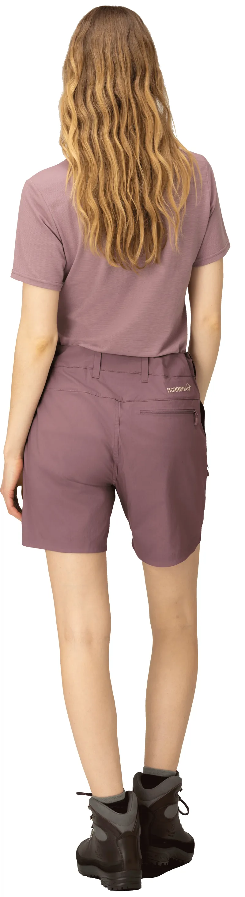 Norrona Women's Femund Light Cotton Short Grape-2