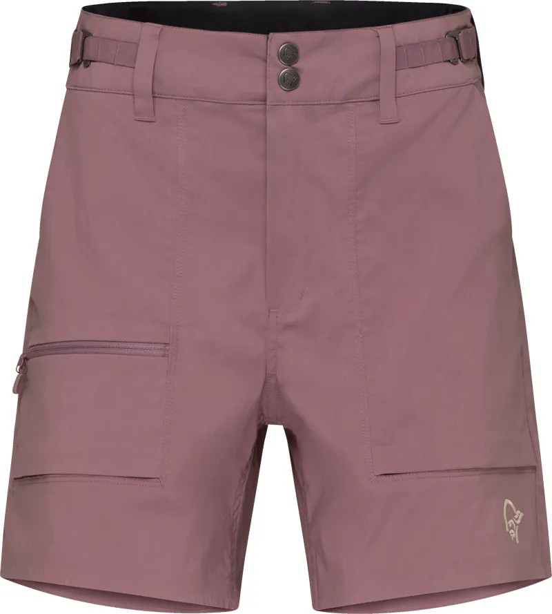 Norrona Women's Femund Light Cotton Short Grape