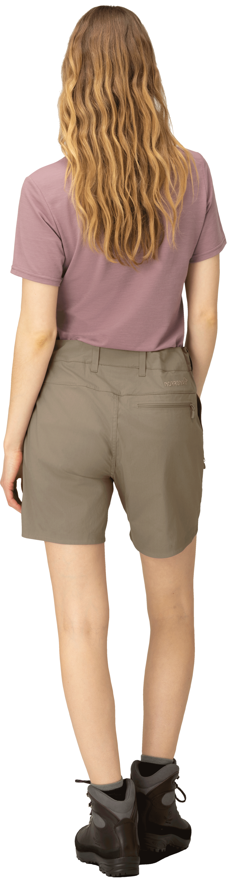 Norrona Women's Femund Light Cotton Shorts Winter Twig-2