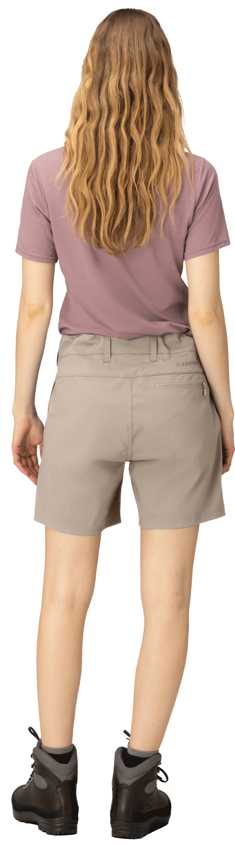 Norrona Women's Femund Light Cotton Shorts Pure Cashmere-2