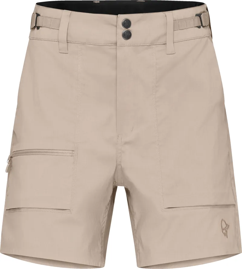 Norrona Women's Femund Light Cotton Shorts Pure Cashmere