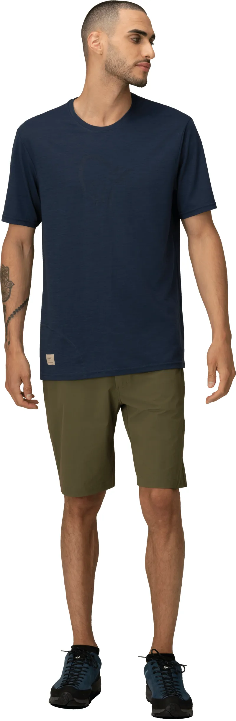 Norrona Men's Femund Equaliser Merino T-Shirt Indigo Night-3