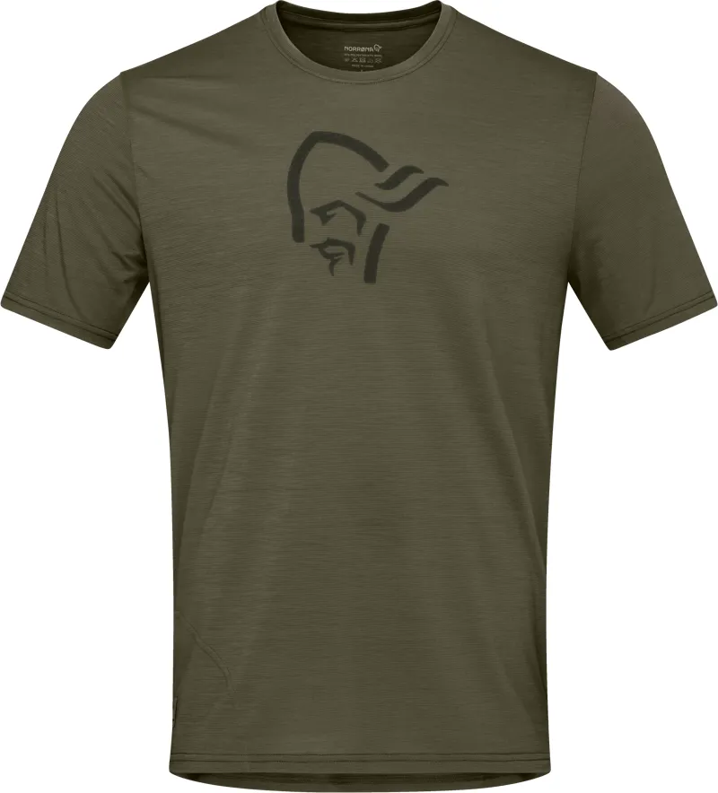 Norrona Men's Femund Equaliser Merino T-Shirt Olive