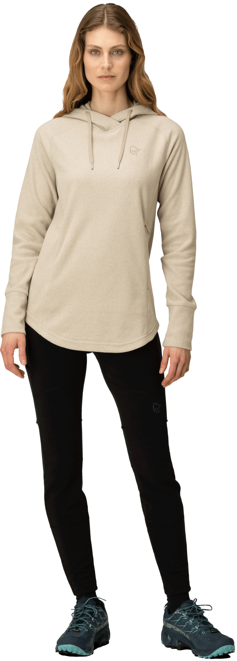 Norrona Women's Femund Warm2 Hood Jacket Cashmere-3