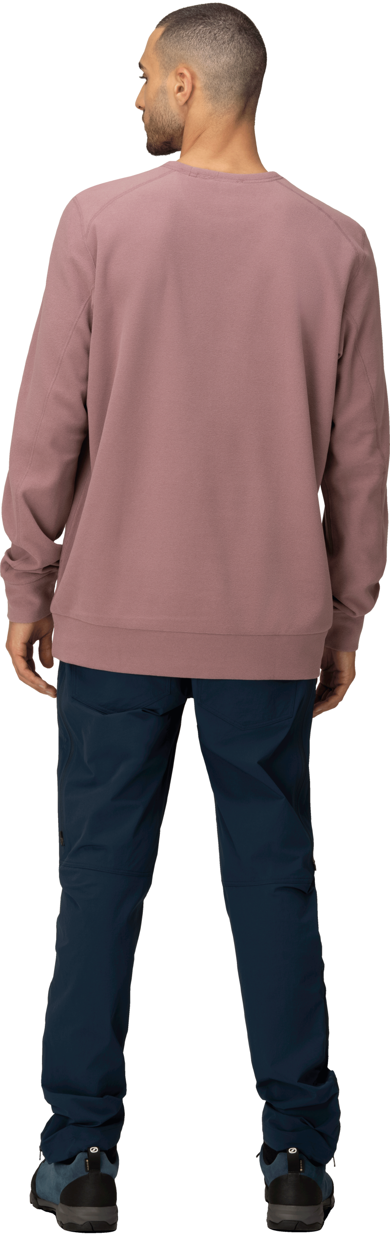 Norrona Unisex Femund Warm2 Crew Neck Grape Shake-2