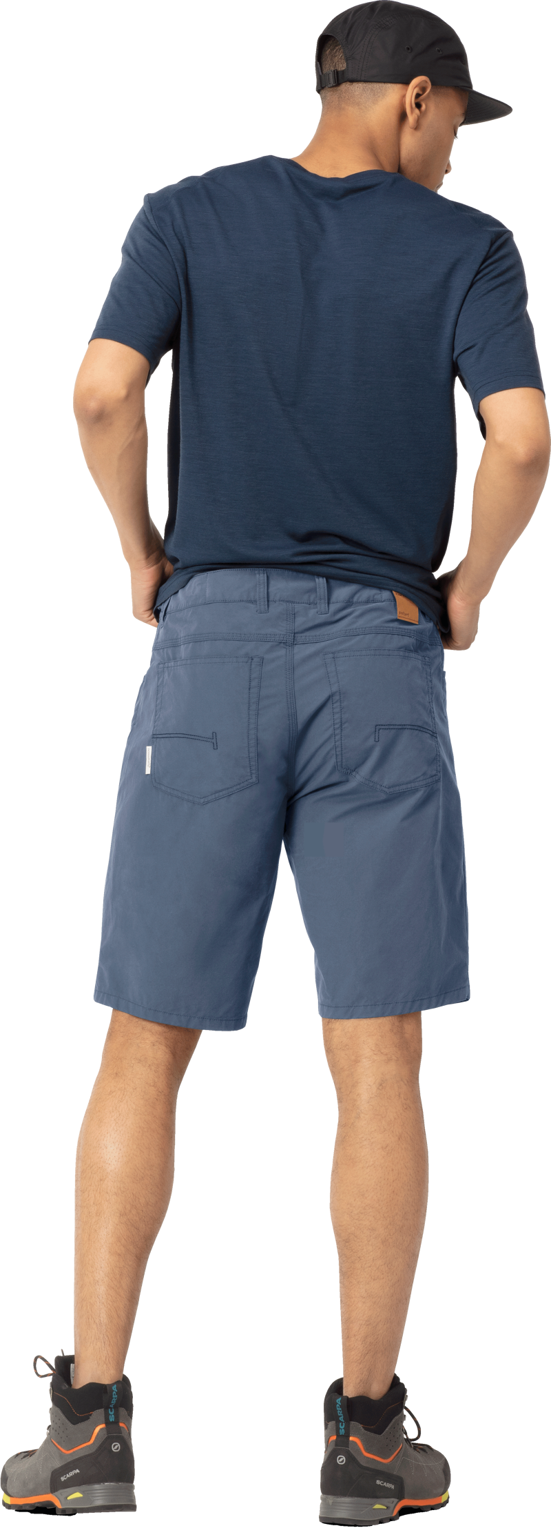 Norrona Men's Femund Cotton Shorts Vintage Indigo-2