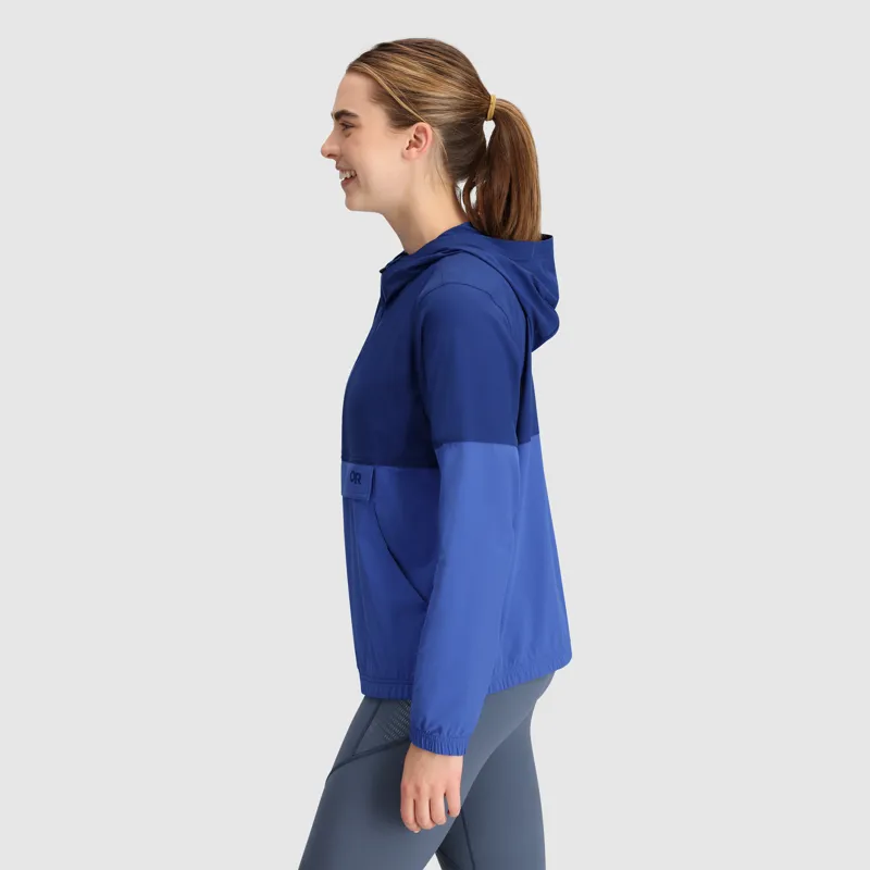Outdoor Research Women's Ferrosi Anorak Galaxy/Ultramarine-3
