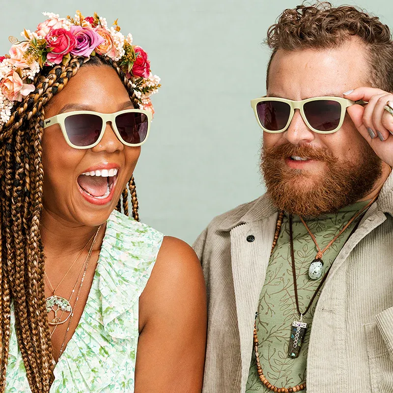 Goodr OG Sunglasses Dawn of a New Sage-2