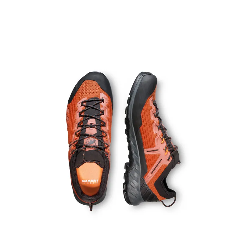 Mammut Men's Alnasca Knit III Low GTX Black/Brick-4