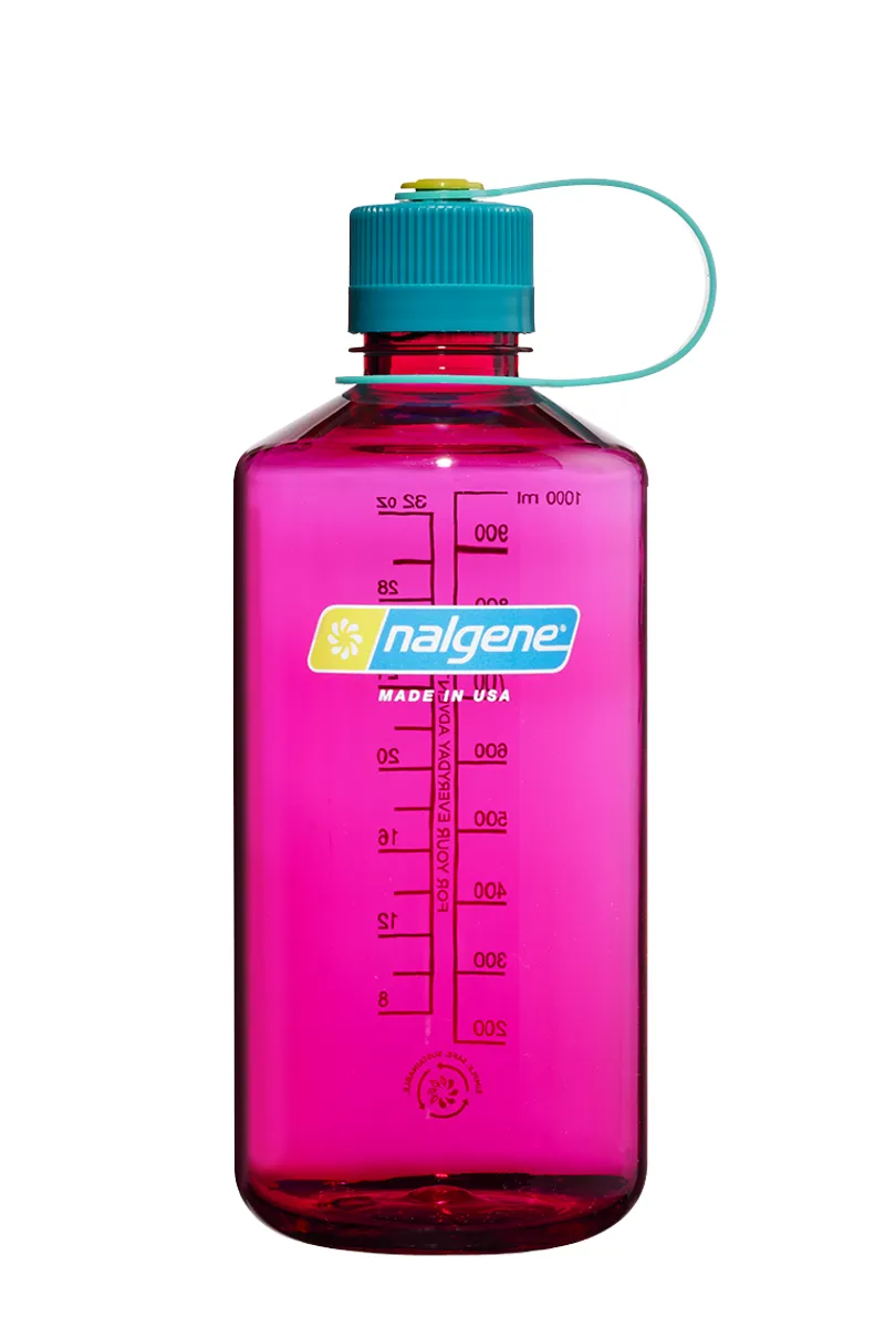 Nalgene Narrow Mouth 1L Tritan Sustain Bottle Egg Plant