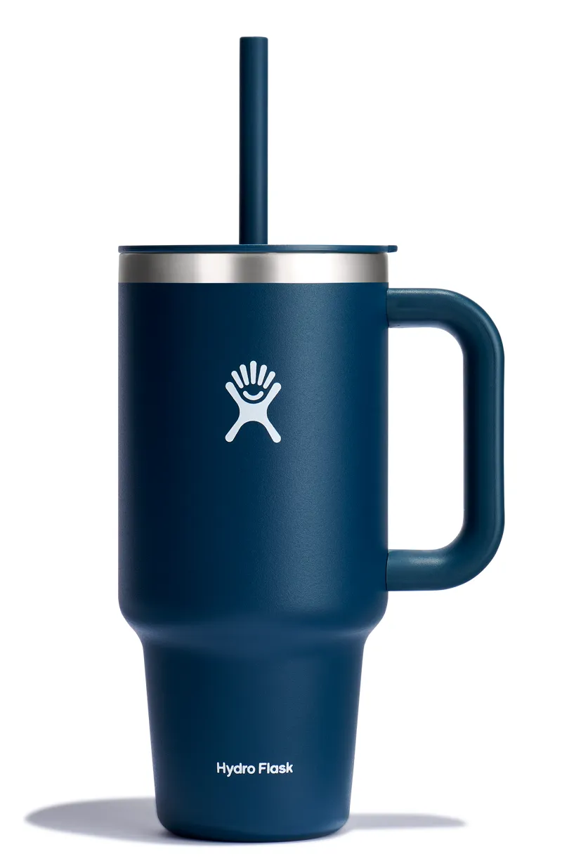 Hydro Flask 32oz All Around Travel Tumbler with Straw Indigo