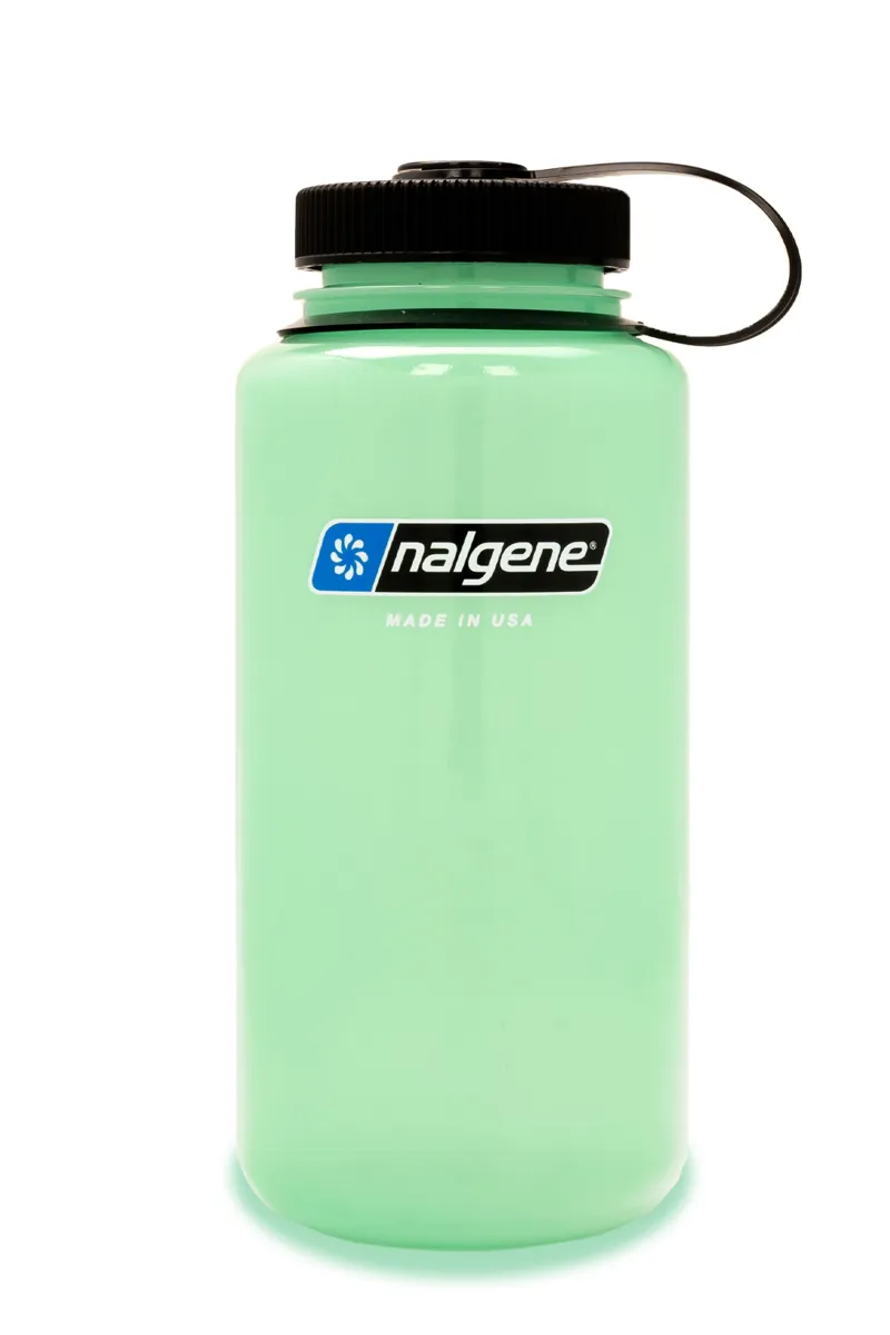 Nalgene Wide Mouth Tritan Sustain Bottle 1 Litre Glow Green