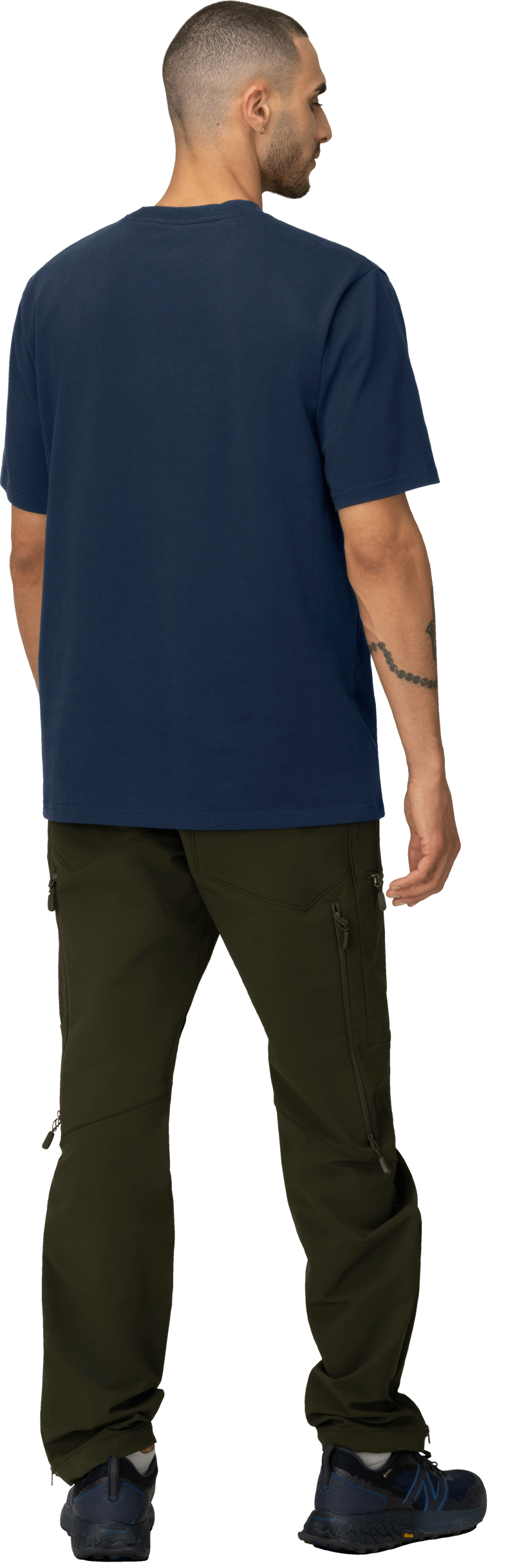 Norrona Men's 29 Cotton Pocket T-Shirt Indigo-2