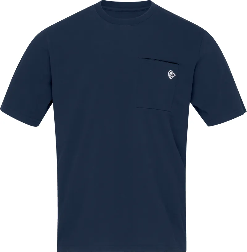 Norrona Men's 29 Cotton Pocket T-Shirt Indigo
