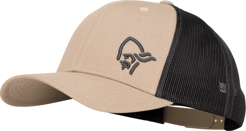 Norrona 29 Trucker Mesh Snap Back Cap Oyster Grey