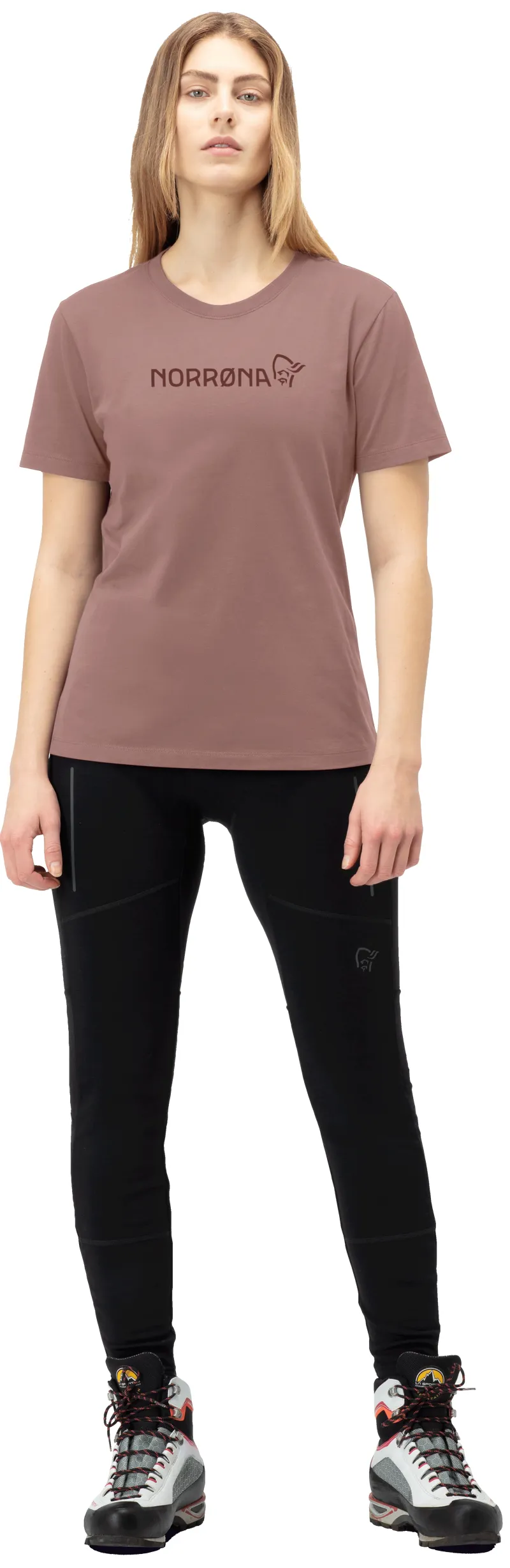 Norrona Women's 29 Cotton Viking T-Shirt Grape-3