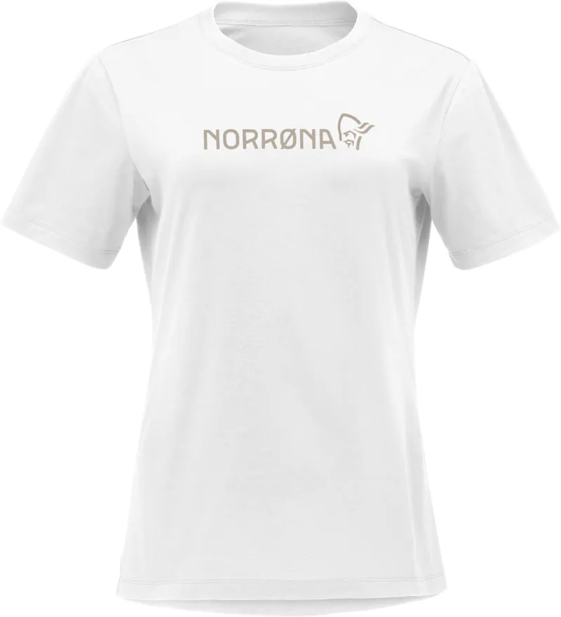 Norrona Women's 29 Cotton Viking T-Shirt White