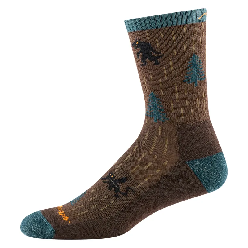 Darn Tough Yarn Goblin Micro Crew Lightweight Hiking Socks Earth-1