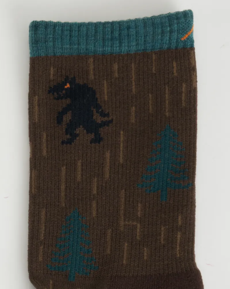 Darn Tough Yarn Goblin Micro Crew Lightweight Hiking Socks Earth-4